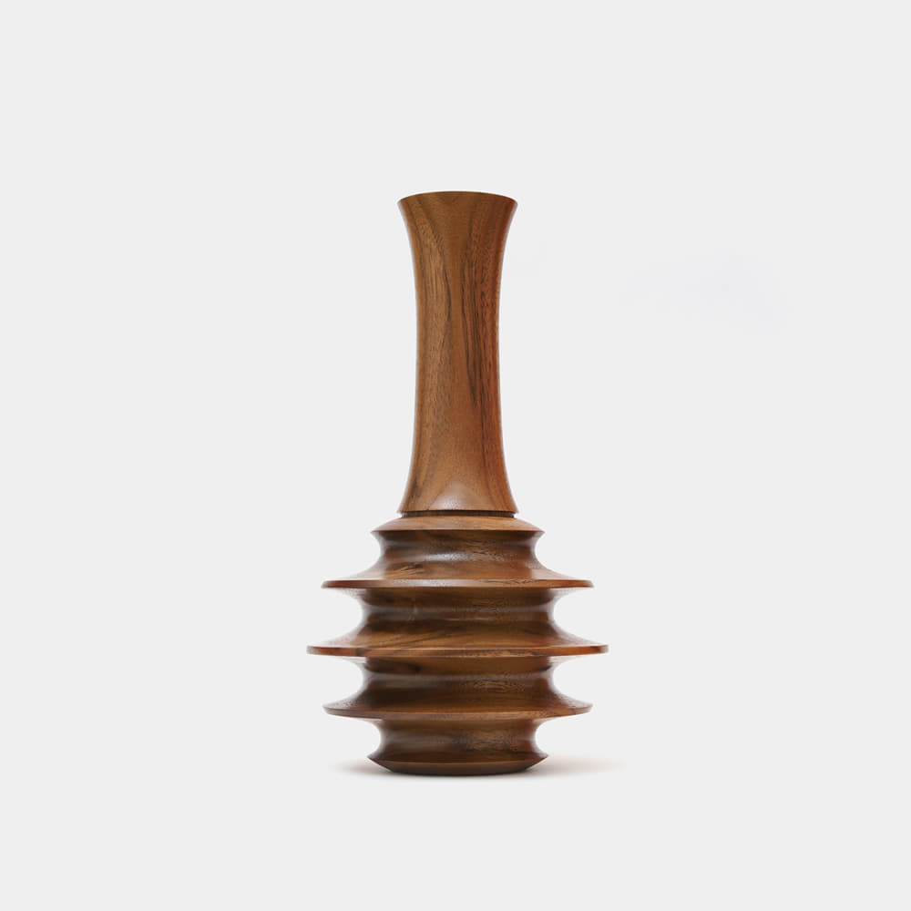 Walnut Hollowing Vase